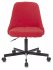 Кресло Бюрократ CH-340M/VELV88 (Office chair CH-340M red Velvet 88 cross metal) фото 2