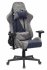 Кресло Zombie VIKING X NAVY (Game chair VIKING X Fabric grey/d.blue headrest cross plastic) фото 1