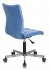 Кресло Бюрократ CH-330M/VELV86 (Office chair CH-330M blue Velvet 86 cross metal хром) фото 4