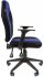 Кресло игровое Chairman game 8 00-07027141 black/blue фото 3
