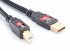 Кабель Eagle Cable DELUXE USB 2.0 A - B 0.8m #10060008 фото 3
