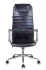 Кресло Бюрократ KB-9N/ECO/BLACK (Office chair KB-9N/ECO black eco.leather headrest cross metal хром) фото 2