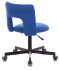Кресло Бюрократ KF-1M/INDIGO (Office chair KF-1M blue 26-21 cross metal черный) фото 4