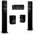 Комплект акустики Monitor Audio Radius 270 HD + 180 HD + 90 HD black gloss фото 1