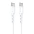 USB кабель HAVIT CB6235 USB-C - USB-C WH 1m фото 1