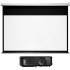 Комплект проектор Optoma HD27B + экран Draper Luma HDTV 106 MW case white (9:16, 132*234) фото 1