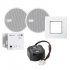 Комплект Eissound 52908 In-Wall Bluetooth Audio receiver 2.5, white фото 1