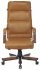 Кресло Бюрократ T-9927WALNUT/MUSTARD (Office chair T-9927WALNUT mustard leather cross metal/wood) фото 7