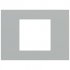 Ekinex Прямоугольная плата Fenix NTM, EK-SRS-FGE,  серия Surface,  окно 60х60,  цвет - Серый Эфес фото 1