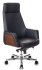 Кресло Бюрократ _ANTONIO/BLACK (Office chair _Antonio black leather cross aluminum) фото 1