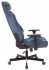 Кресло Knight N1 BLUE (Game chair Knight N1 Fabric blue Light-27 headrest cross metal) фото 12