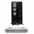 Стереокомплект Roksan Attessa Streaming Amplifier Silver + Monitor Audio Silver 300 (6G) black oak фото 1