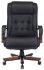 Кресло Бюрократ T-9926WALNUT/BLACK (Office chair T-9926WALNUT black leather cross metal/wood) фото 2