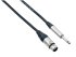 Кабель микрофонный Bespeco NCMA300 (XLR-Jack 6.3) 3 m фото 1