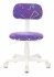 Кресло Бюрократ CH-W201NX/STICK-VIO (Children chair CH-W201NX violet Sticks 08 cross plastic) фото 2