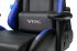 Кресло Zombie VIKING 5 AERO BLUE (Game chair VIKING 5 AERO black/blue eco.leather headrest cross plastic) фото 16