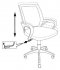 Кресло Бюрократ CH-695NLTSL/BLACK (Office chair CH-695NLTSL black TW-01 TW-11 mesh/fabric cross metal хром) фото 6