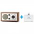 Радиоприемник Tivoli Audio Model One walnut/beige + ipod/iphone Connector frost white/white фото 1