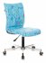 Кресло Бюрократ CH-330M/STICK-BLUE (Office chair CH-330M blue Sticks 06 cross metal хром) фото 1