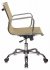 Кресло Бюрократ CH-993-LOW/GOLD (Office chair CH-993-Low gold gauze low back cross metal хром) фото 3