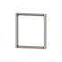 Ekinex Рамка квадратная пластиковая, EK-FOQ-GAG,  серия Form,  цвет - серый фото 1