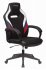 Кресло Zombie VIKING 3 AERO RUS (Game chair VIKING 3 AERO white/blue/red seatblack textile/eco.leather cross plastic) фото 1