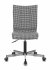 Кресло Бюрократ CH-330M/GF (Office chair CH-330M black/white Morris гусин.лапка cross metal) фото 2