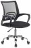 Кресло Бюрократ CH-695NLTSL/BLACK (Office chair CH-695NLTSL black TW-01 TW-11 mesh/fabric cross metal хром) фото 1