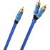 Кабель межблочный аудио Oehlbach PERFORMANCE BOOOM! Y-Adapter cable, 2,0m blue, D1C22702 фото 3