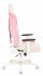 Кресло Zombie EPIC PRO PINK (Game chair EPIC PRO Fabric white/pink headrest cross plastic plastik белый) фото 6