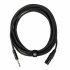 Микрофонный кабель ROCKDALE XJ001-5M Black фото 3