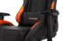 Кресло Zombie VIKING 5 AERO ORANGE (Game chair VIKING 5 AERO black/orange eco.leather headrest cross plastic) фото 18