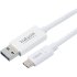 USB кабель In-Akustik White USB Type-C 3.1 SuperSpeed 0.75m #010423075 фото 1