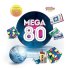 Виниловая пластинка Various Artists - Mega 80 (Black Vinyl 2LP) фото 1