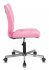 Кресло Бюрократ CH-330M/VELV36 (Office chair CH-330M pink Velvet 36 cross metal хром) фото 3