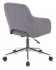 Кресло Бюрократ CH-380SL/26GPEARL (Office chair CH-380SL grey pearl Italia 26 cross metal хром) фото 4