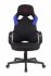 Кресло Zombie RUNNER BLUE (Game chair RUNNER black/blue textile/eco.leather cross plastic) фото 2