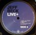 Виниловая пластинка Jeff Beck LIVE+ (180 Gram) фото 10