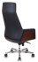 Кресло Бюрократ _ANTONIO/BLACK (Office chair _Antonio black leather cross aluminum) фото 4