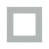 Ekinex Квадратная плата Fenix NTM, EK-SQS-FGE,  серия Surface,  окно 60х60,  цвет - Серый Эфес фото 1