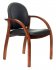 Кресло Бюрократ ДЖУНО (Chair ДЖУНО black eco.leather legs wood) фото 1