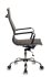 Кресло Бюрократ CH-883/BLACK (Office chair CH-883 black eco.leather cross metal хром) фото 3