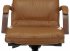 Кресло Бюрократ T-9927WALNUT/MUSTARD (Office chair T-9927WALNUT mustard leather cross metal/wood) фото 10