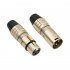 Разъем Tchernov Cable XLR Plug Special NG / Male/female pair (Black) фото 1