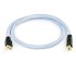 USB кабель Supra USB 2.0 A-B 12.0m (Ice Blue) фото 1
