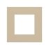 Ekinex Квадратная плата Fenix NTM, EK-SQG-FBL,  серия Surface,  окно 55х55,  цвет - Бежевый Луксор фото 1