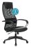 Кресло Бюрократ CH-608/BLACK (Office chair CH-608 black TW-01 seatblack TW-11 eco.leather/gauze headrest cross plastic) фото 5