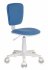 Кресло Бюрократ CH-W204NX/26-24 (Children chair CH-W204NX blue 26-24 cross plastic plastik белый) фото 1