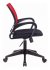 Кресло Бюрократ CH-695N/R/TW-11 (Office chair CH-695N red TW-35N seatblack TW-11 mesh/fabric cross plastic) фото 3