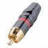 Разъем RCA Bespeco MMRCABR Black/Red фото 1
